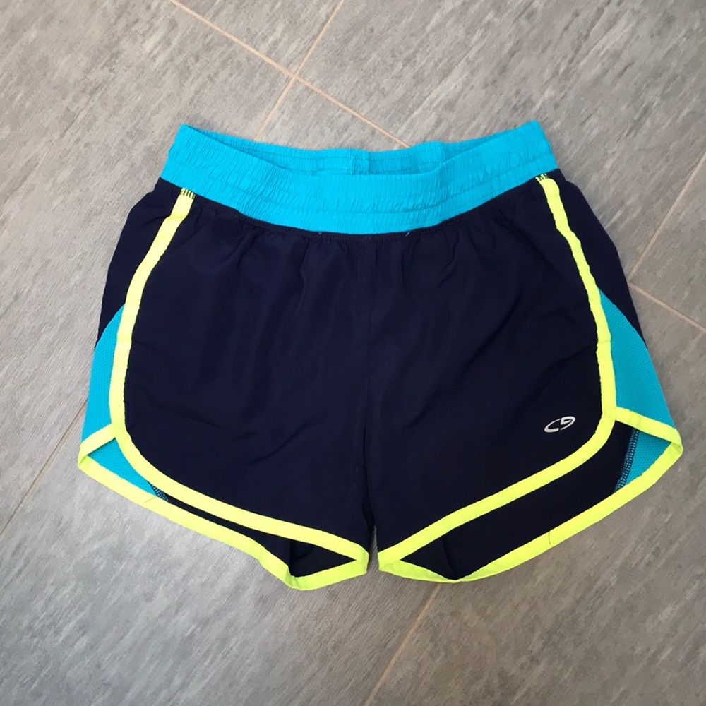 Blue Champion running shorts
